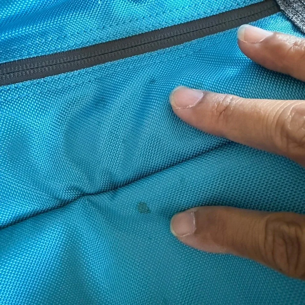 Timbuk2 Messenger Bag Grey Teal Laptop Crossbody Commuter Shoulder Bag